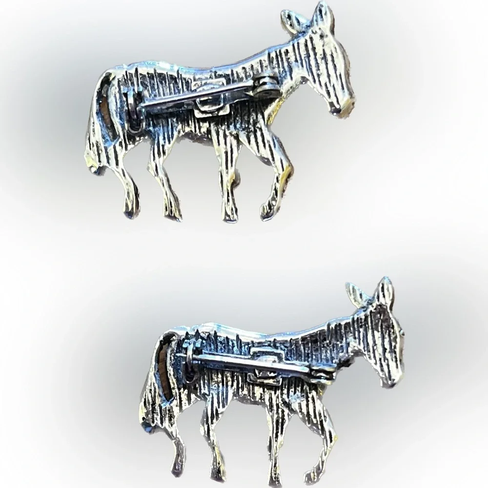 Gift with purchase – Two Adorable donkey pins  brooch - Picture 6 of 8